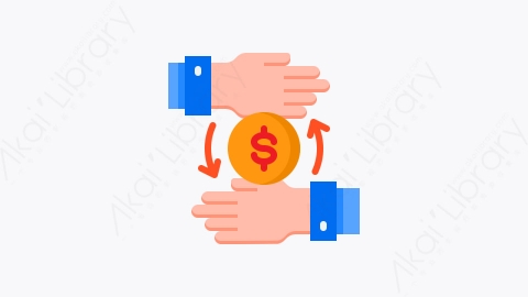 图片素材-030-货币兑换money_exchange扁平卡通付款元素图标