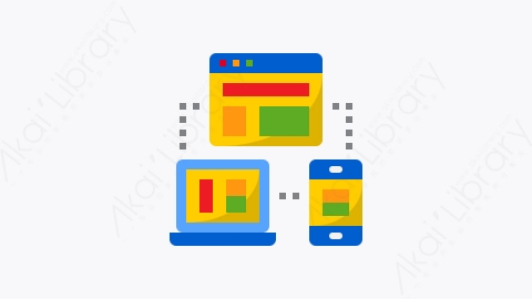 图片素材-030-反应灵敏的设计responsive_design扁平卡通在线营销元素图标