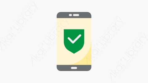 图片素材-030-安全security扁平卡通移动应用程序元素图标