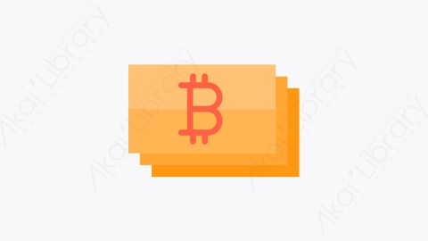 图片素材-031-比特币-9bitcoin扁平卡通金融财经比特币元素图标