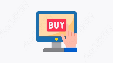 图片素材-031-电子商务ecommerce扁平卡通商务业务启动元素图标