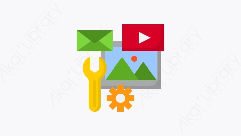 图片素材-032-应用程序设置application_settings扁平卡通营销元素图标