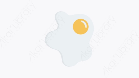 图片素材-032-蛋-3egg扁平卡通食物餐饮元素图标