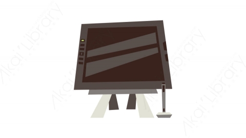 图片素材-032图形输入板_graphic_tablet平面设计道具元素图标