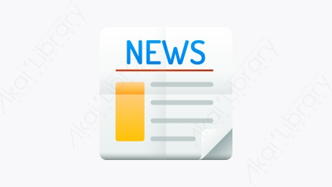 图片素材-032-新闻news扁平卡通UI元素图标