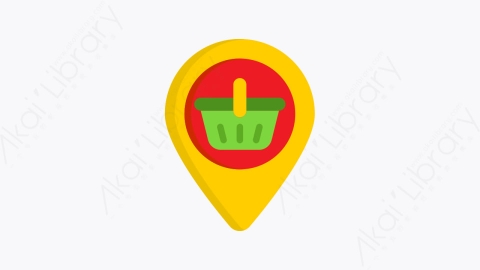 图片素材-032-占位符placeholder扁平卡通电子商务元素图标