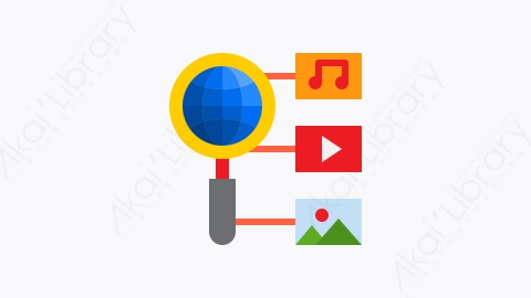 图片素材-032-搜索search扁平卡通营销和SEO元素图标