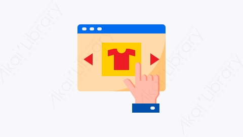 图片素材-032-网上购物shopping_online扁平卡通电子商务和购物元素图标