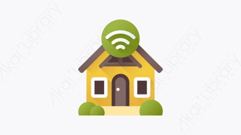 图片素材-032-智能大厦smarthouse扁平卡通房地产元素图标