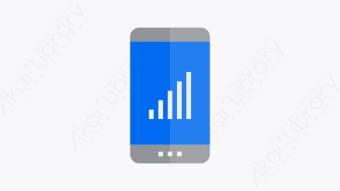 图片素材-032-智能手机smartphone扁平卡通通信互联网元素图标