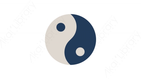 图片素材-032阴阳_yin_yang替代医学医疗道具元素图标
