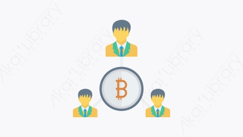 图片素材-033-比特币-54bitcoin扁平卡通比特币区块链和加密货币元素图标