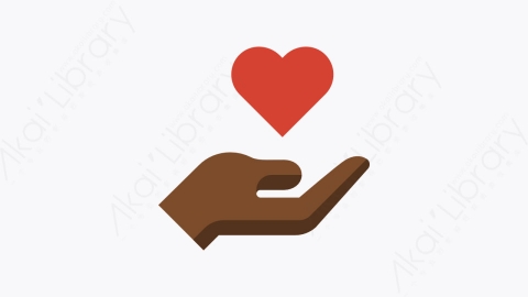 图片素材-033-慈善机构charity扁平卡通杂项元素图标