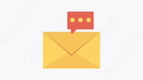 图片素材-033-电子邮件email扁平卡通银行和商务金融业图标元素