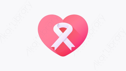 图片素材-033-心脏heart扁平卡通世界癌症宣传日元素图标