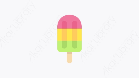 图片素材-033-冰淇淋icecream扁平卡通嘉年华元素图标
