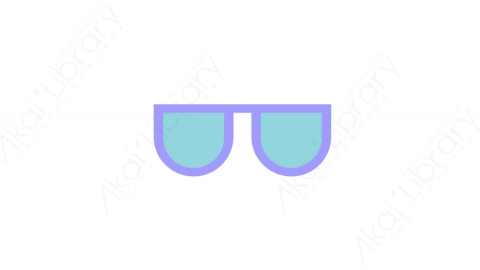 图片素材-033太阳镜_sunglasses夏季沙滩道具元素图标