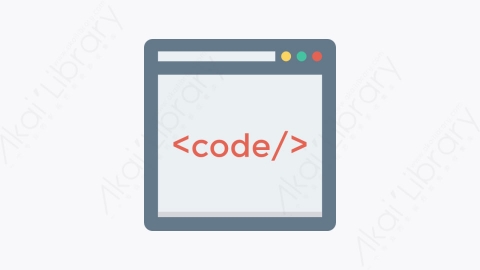图片素材-034-代码code扁平卡通SEO和市场营销图标元素