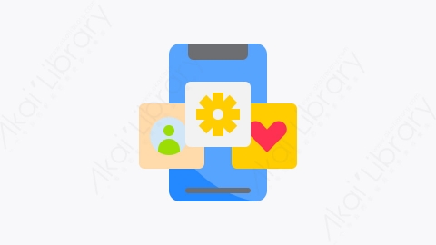 图片素材-034-手机mobile扁平卡通智能手机元素图标