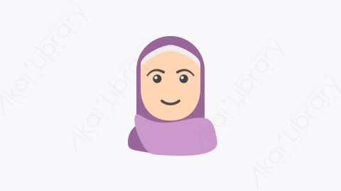 图片素材-034-穆斯林muslim扁平卡通妇女节元素图标