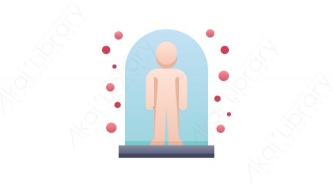图片素材-034隔离_quarantine病毒Covid 19医疗道具元素图标