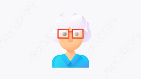 图片素材-034-教师teacher扁平卡通教育元素图标