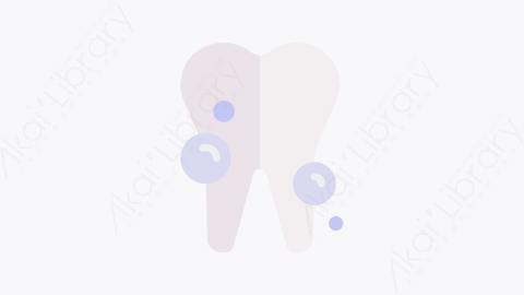 图片素材-034-牙齿tooth扁平卡通卫生保健元素图标