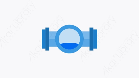 图片素材-034-阀门-4valve扁平卡通水管工工具元素图标