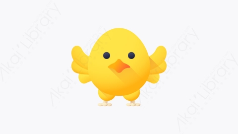 图片素材-035-鸡肉chicken扁平卡通复活节元素图标