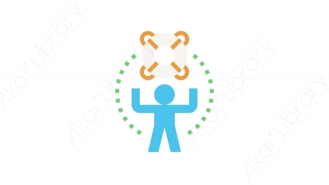 图片素材-035帮助_help科技文件存储道具元素图标