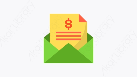 图片素材-035-邮件mail扁平卡通商业和金融的元素图标