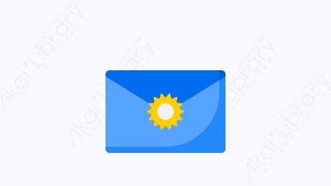图片素材-035-邮戳mail_stamp扁平卡通信封和邮件元素图标
