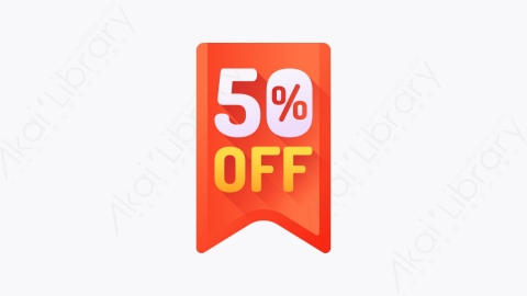 图片素材-036-折扣discount扁平卡通黑色星期五元素图标
