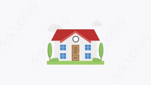 图片素材-036-小房子small_house扁平卡通房屋建筑图标
