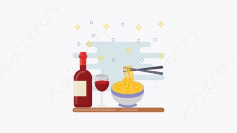 图片素材-037-中餐chinese_food扁平卡通亚洲建筑图标