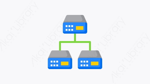 图片素材-037-服务器server扁平卡通大数据元素图标