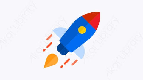 图片素材-037-启动startup扁平卡通Seo和业务元素图标