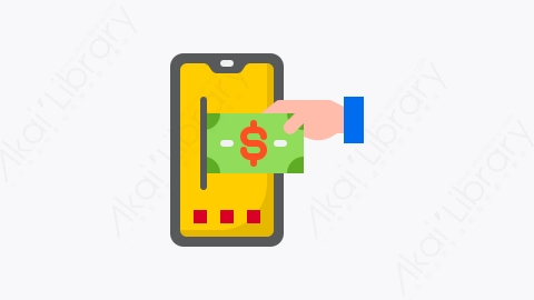 图片素材-038-移动电话mobile_phone扁平卡通商业和金融的元素图标