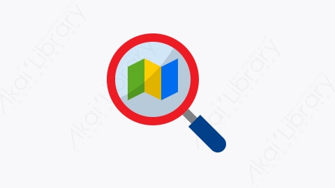 图片素材-038-搜索search扁平卡通导航和地图元素图标