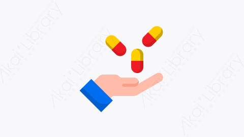 图片素材-039-药品drugs扁平卡通电晕病毒元素图标