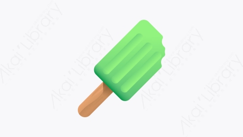 图片素材-039-冰淇淋ice_cream扁平卡通生日元素图标