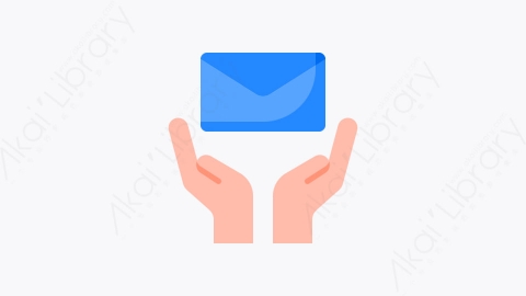 图片素材-039-邮件mail扁平卡通信封和邮件元素图标