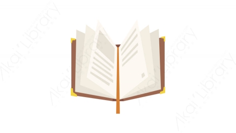 图片素材-039打开的书_open_book书店教育道具元素图标