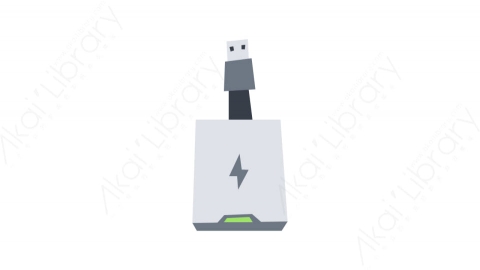 图片素材-039便携式电池_portable_battery电器设备道具元素图标