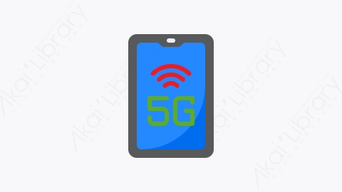 图片素材-039-智能手机smartphone扁平卡通物联网元素图标