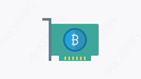 图片素材-040-比特币-52bitcoin扁平卡通比特币区块链和加密货币元素图标