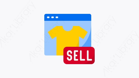 图片素材-040-网上购物online_shopping扁平卡通超市商场出售元素图标