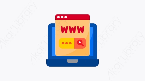 图片素材-040-搜索search扁平卡通计算机应用程序元素图标