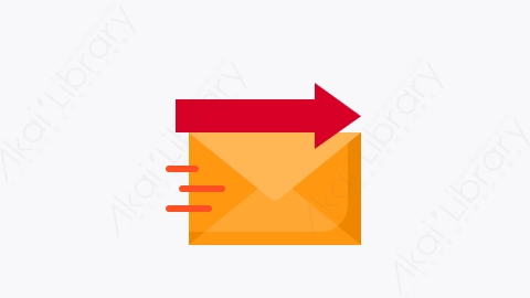 图片素材-040-发送邮件send_mail扁平卡通联系我们元素图标