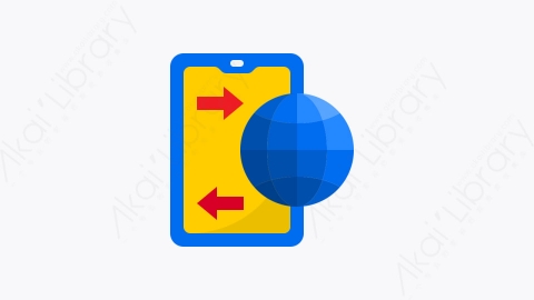 图片素材-040-智能手机smartphone扁平卡通通信元素图标